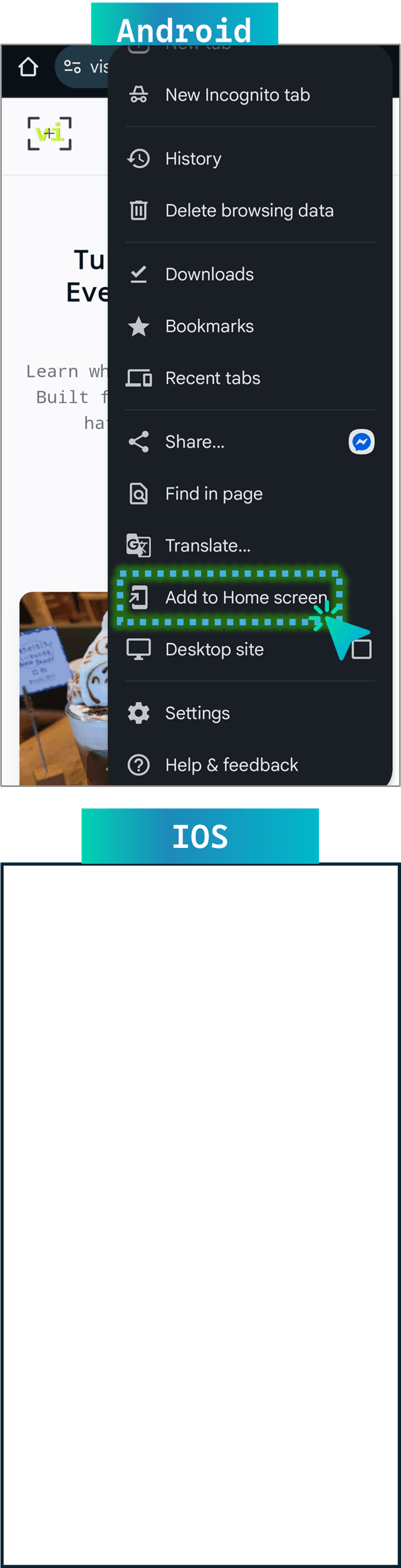 Install language learning app step 3 - Confirm installation on mobile device